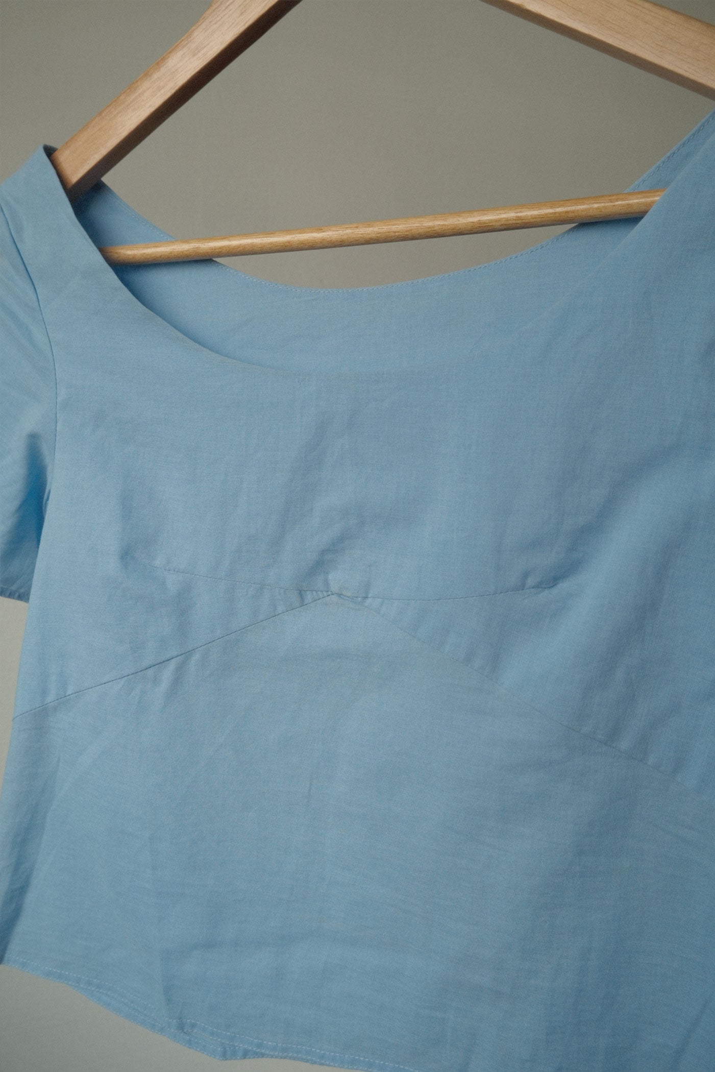 Core Blouse in sky blue (sample, size S)
