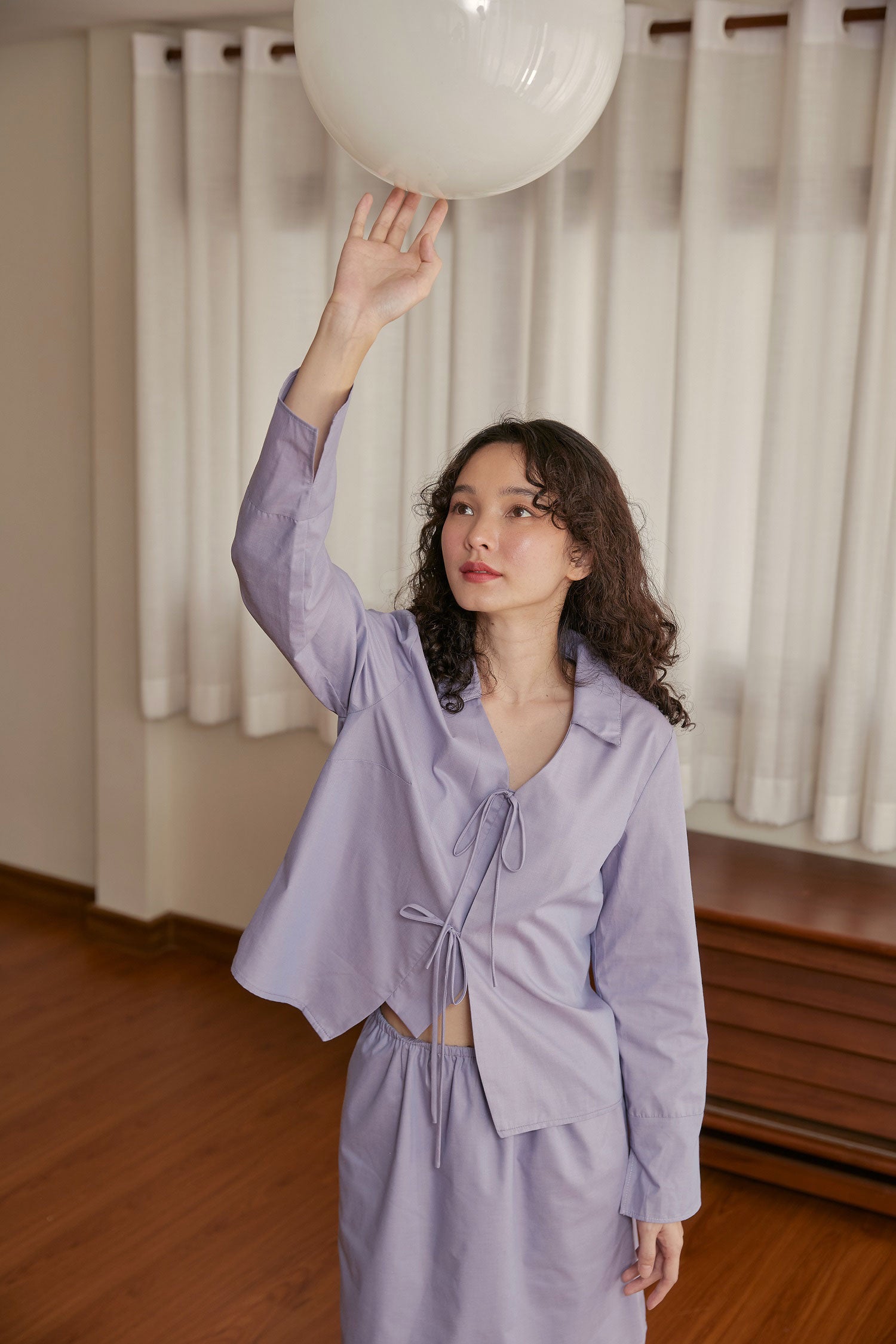 Harmony Skirt in lavender haze - Dear Samfu