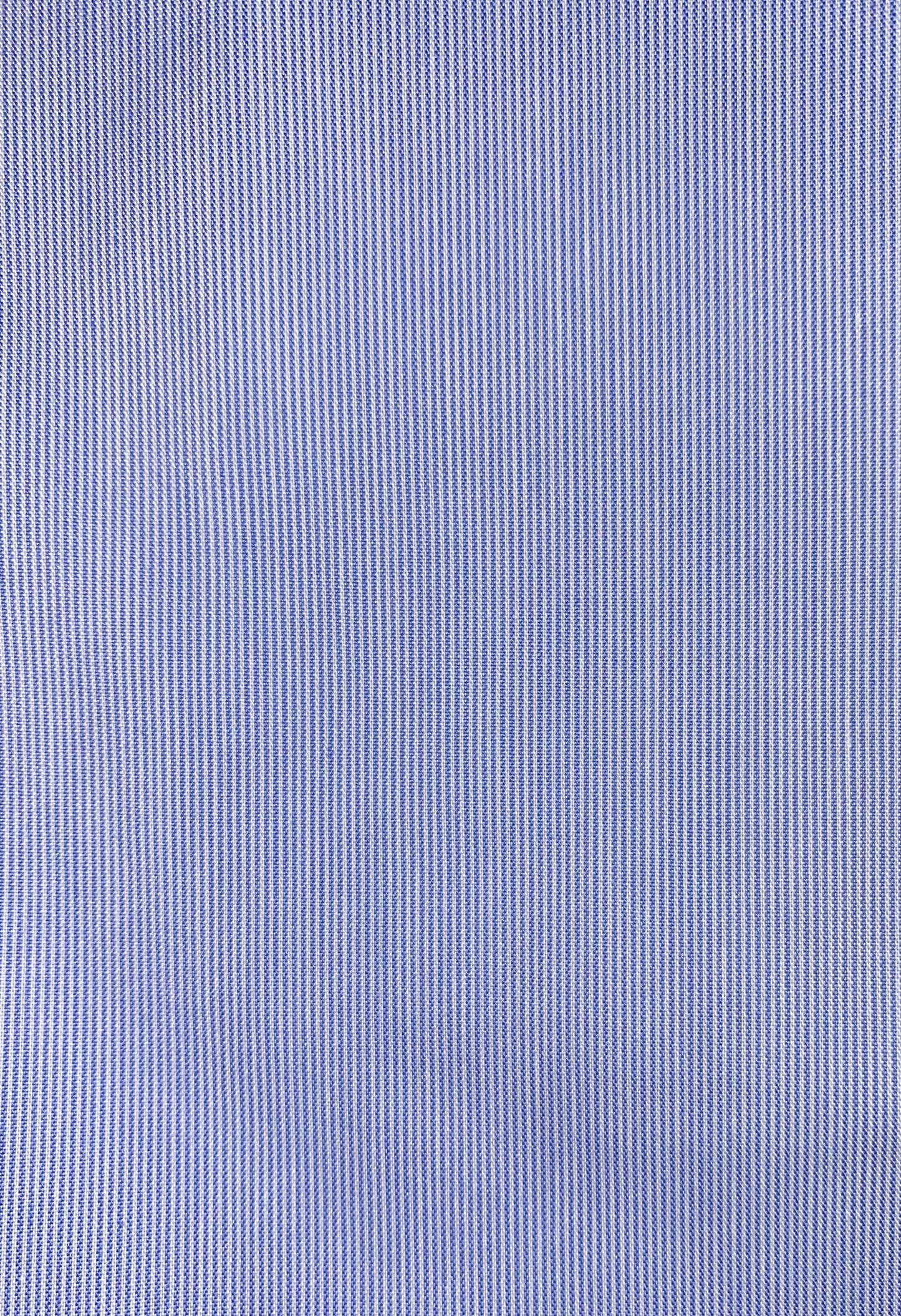 Oh Mama Shirtdress in cornblue stripe (sample)