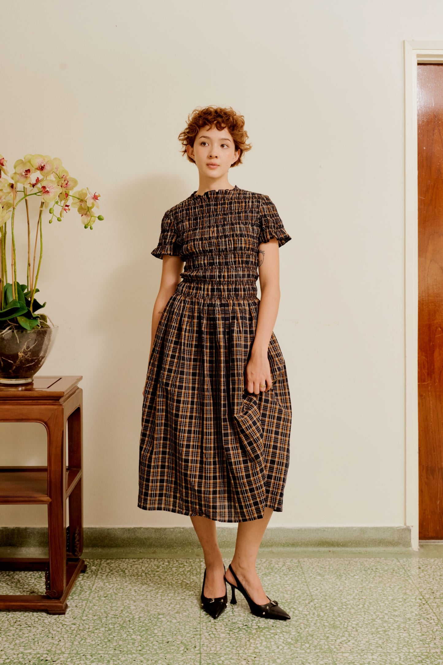 Gather Dress - Dear Samfu