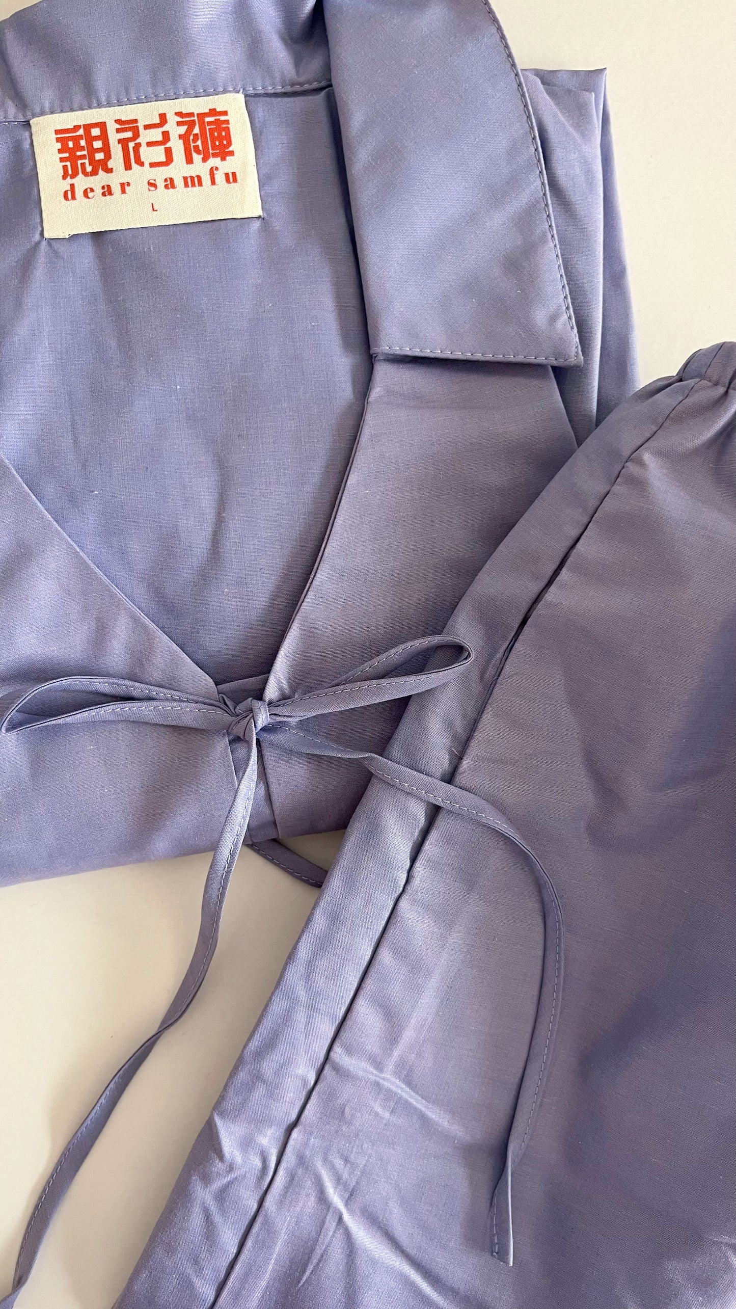 Harmony Blouse in lavender haze - Dear Samfu