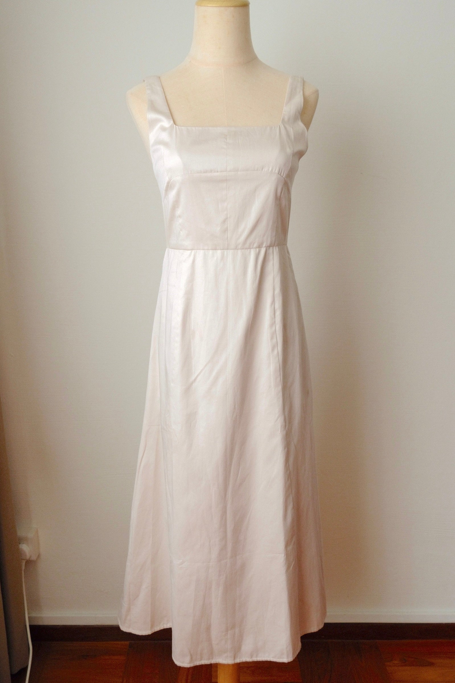 [One of a kind sample] Park Dress, pearl (S)