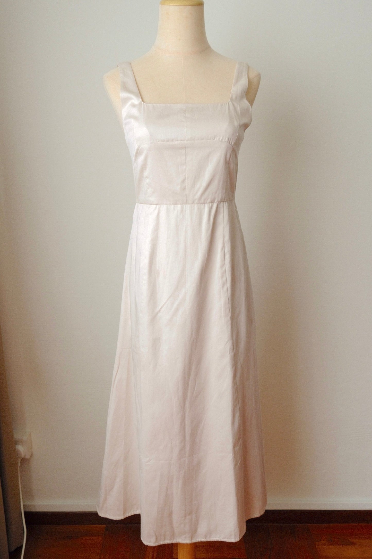 [One of a kind sample] Park Dress, pearl (S)