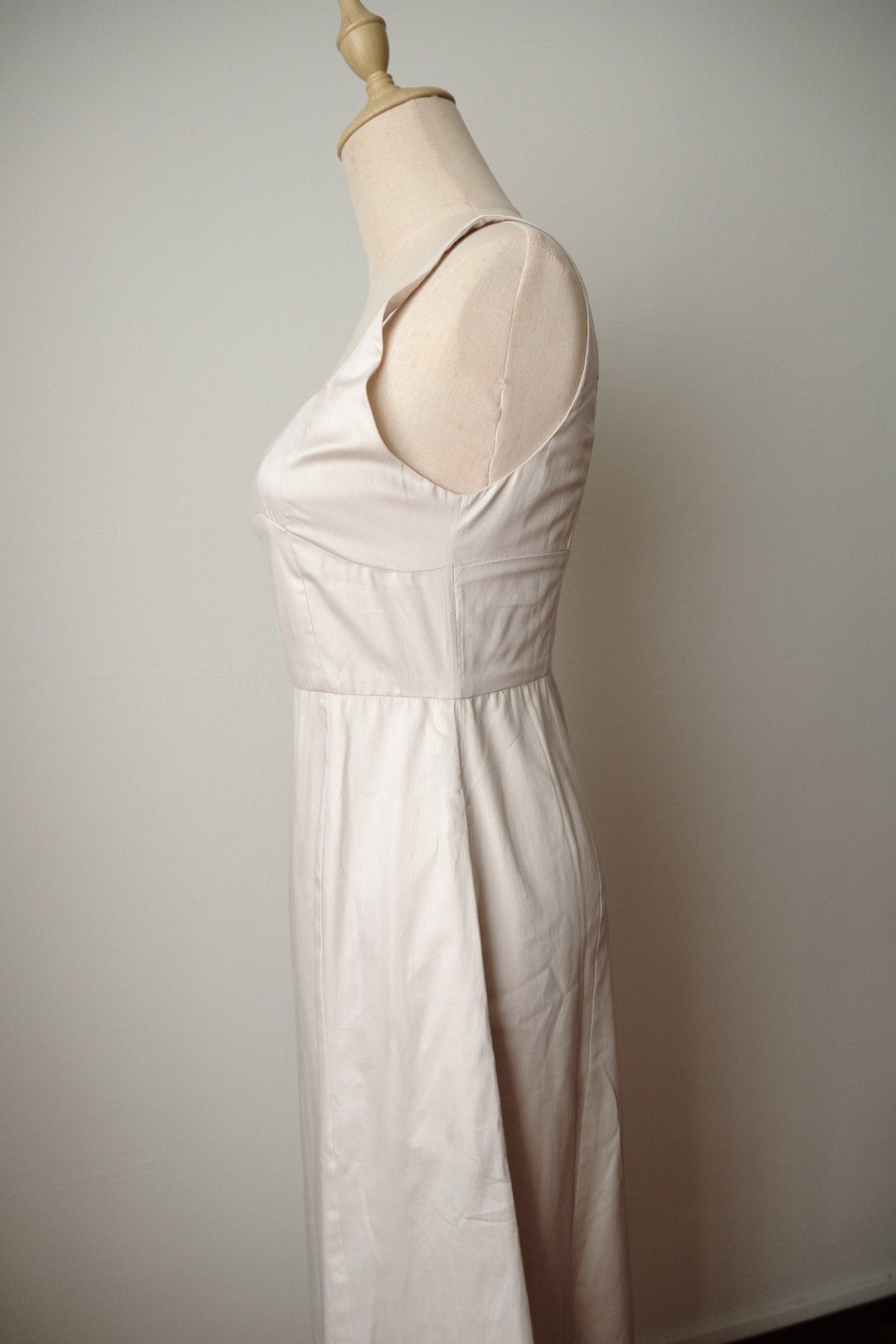 [One of a kind sample] Park Dress, pearl (S)