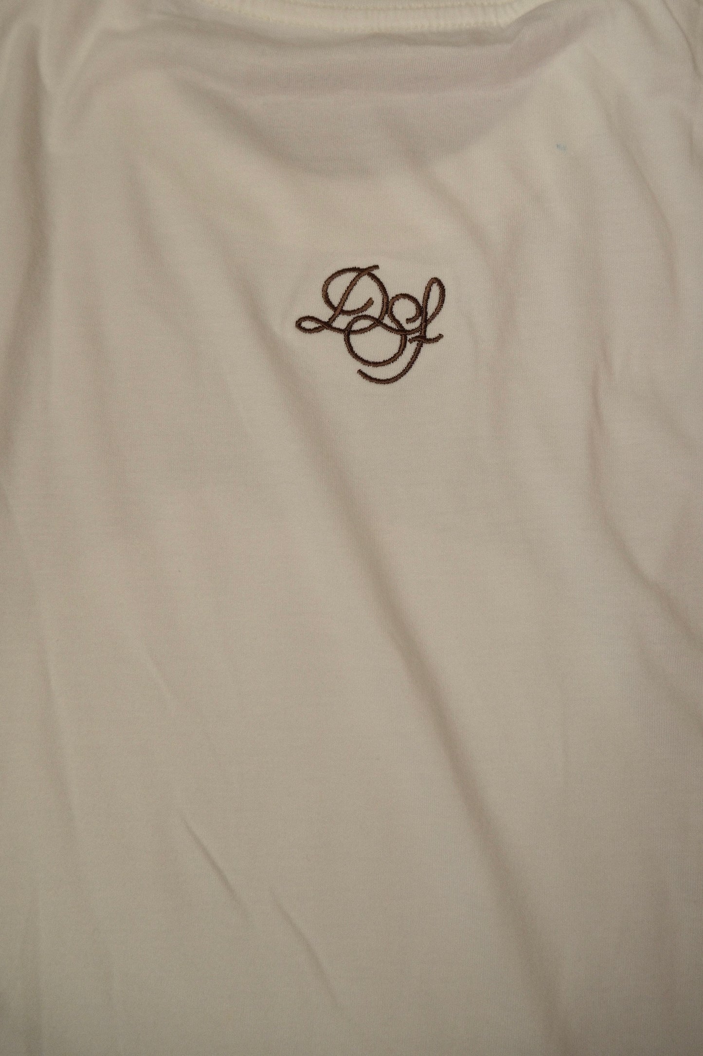 [One of a kind sample] Samfu Cake Shop Bamboo Cotton T-shirt, white (S/M)