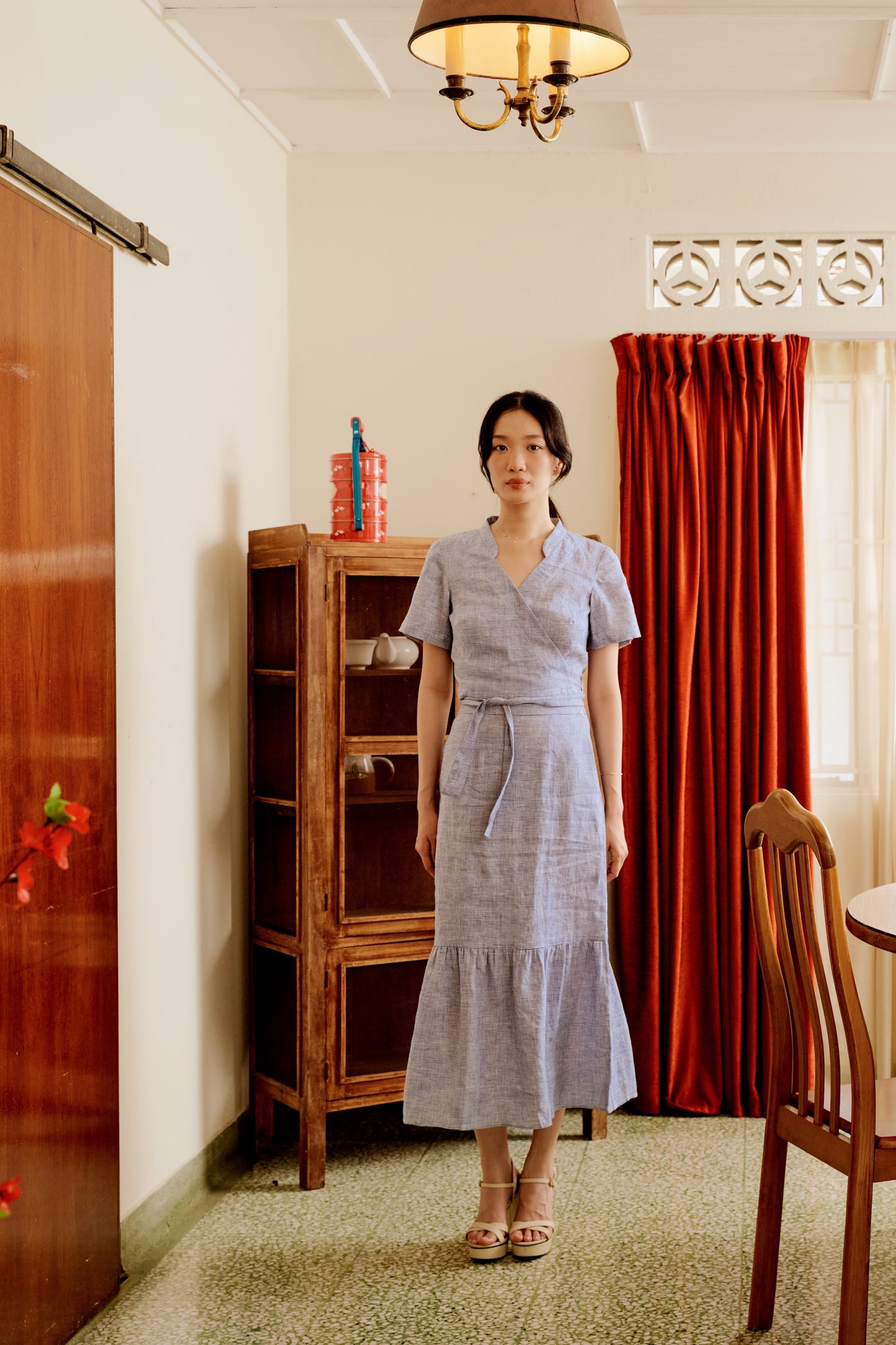 [Pre-order] Moments Wrap Top - Dear Samfu