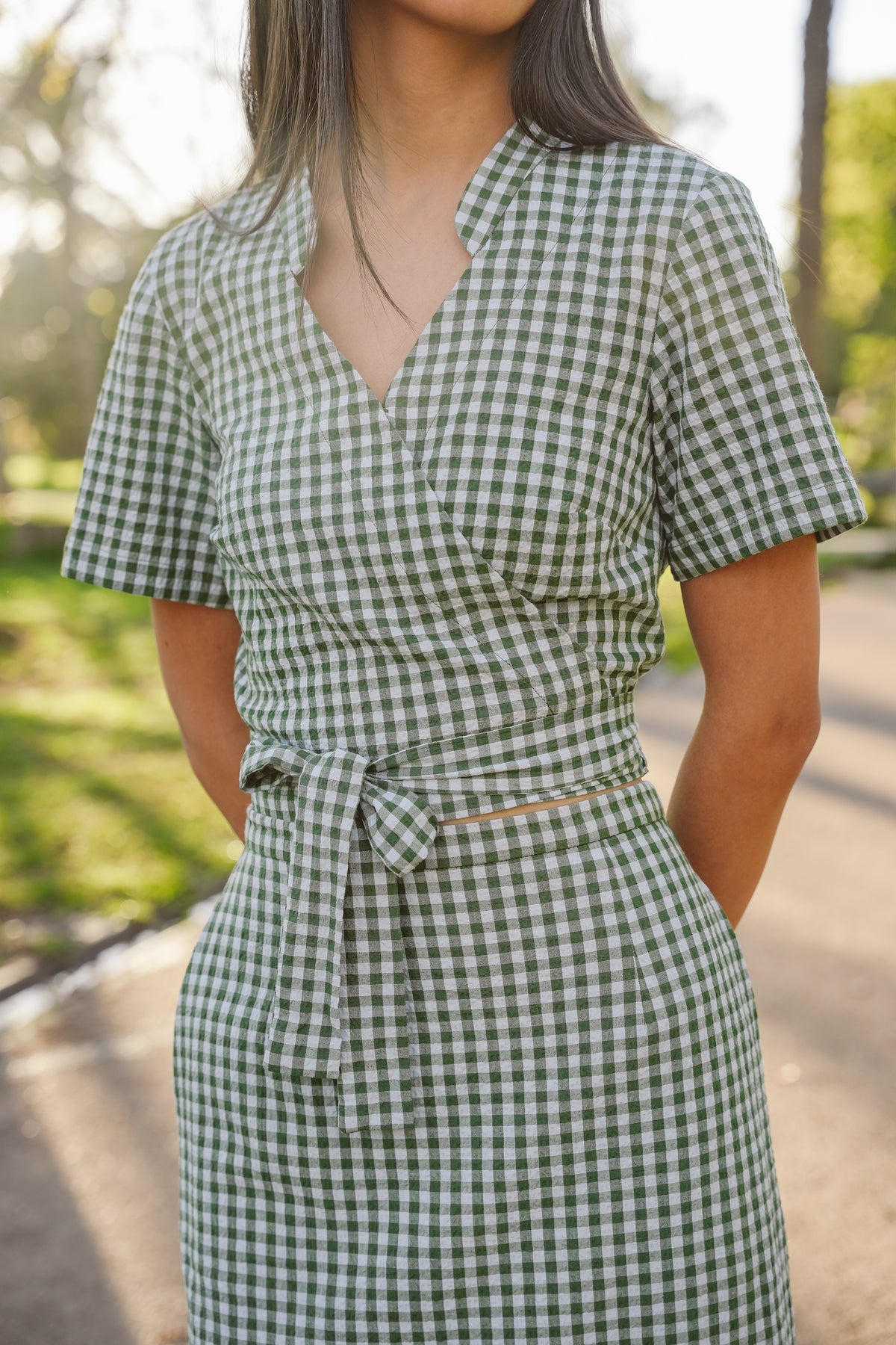 Moments Wrap Top - Dear Samfu
