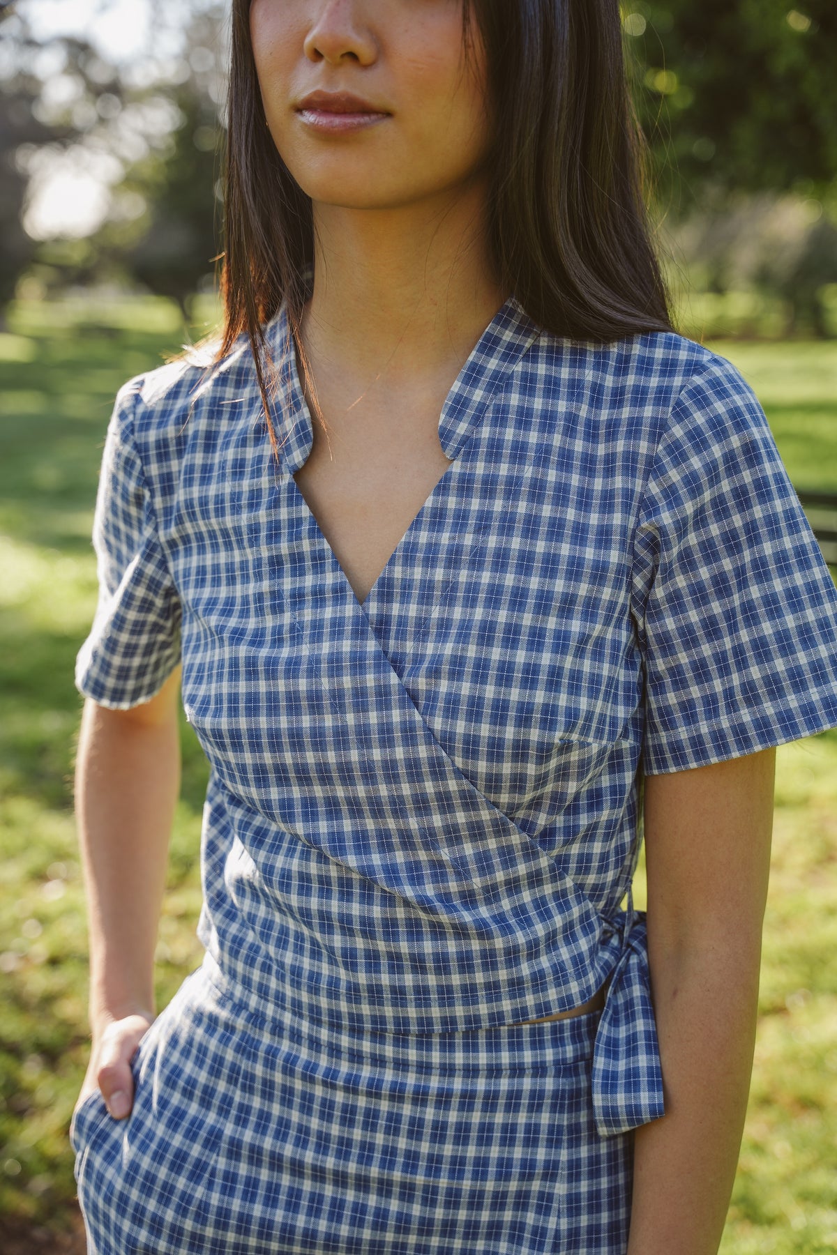 Moments Wrap Top - Dear Samfu