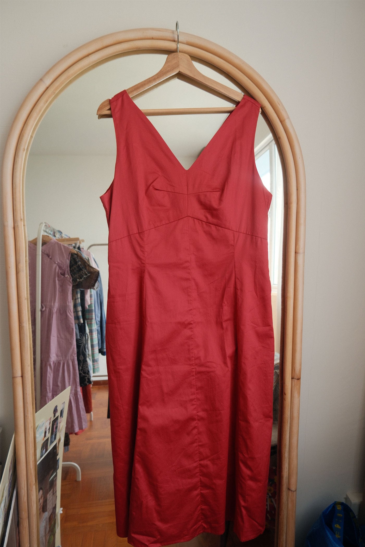 Muse Dress in red (sample, size L)