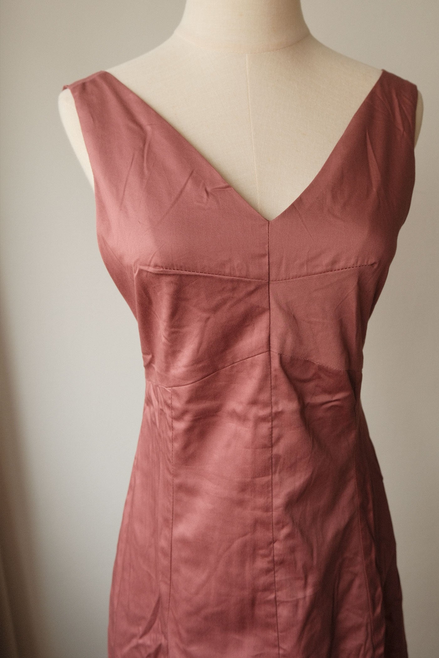 Muse Dress in rose (sample, sizes XS, S)