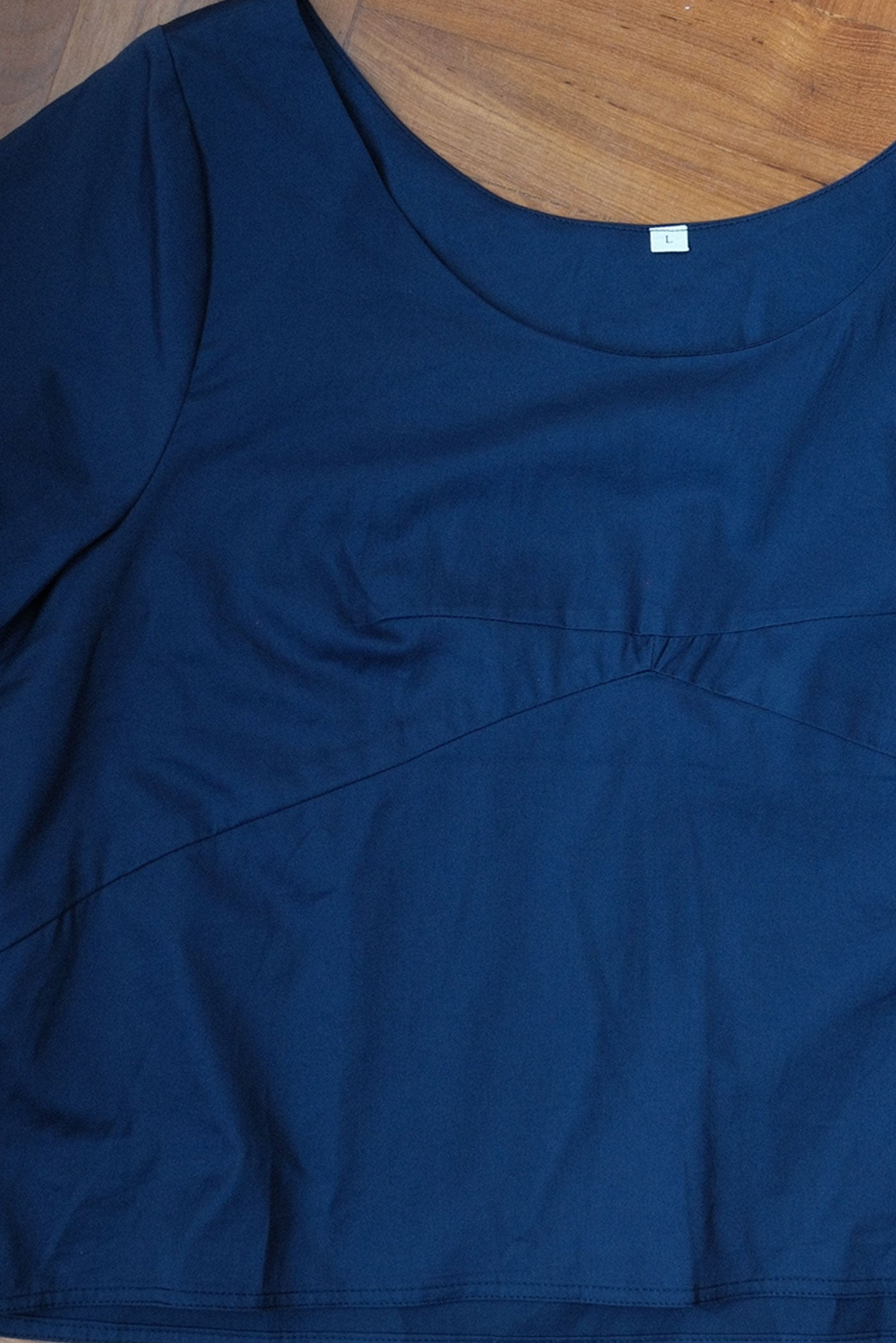 Core Blouse in navy (sample, size L)