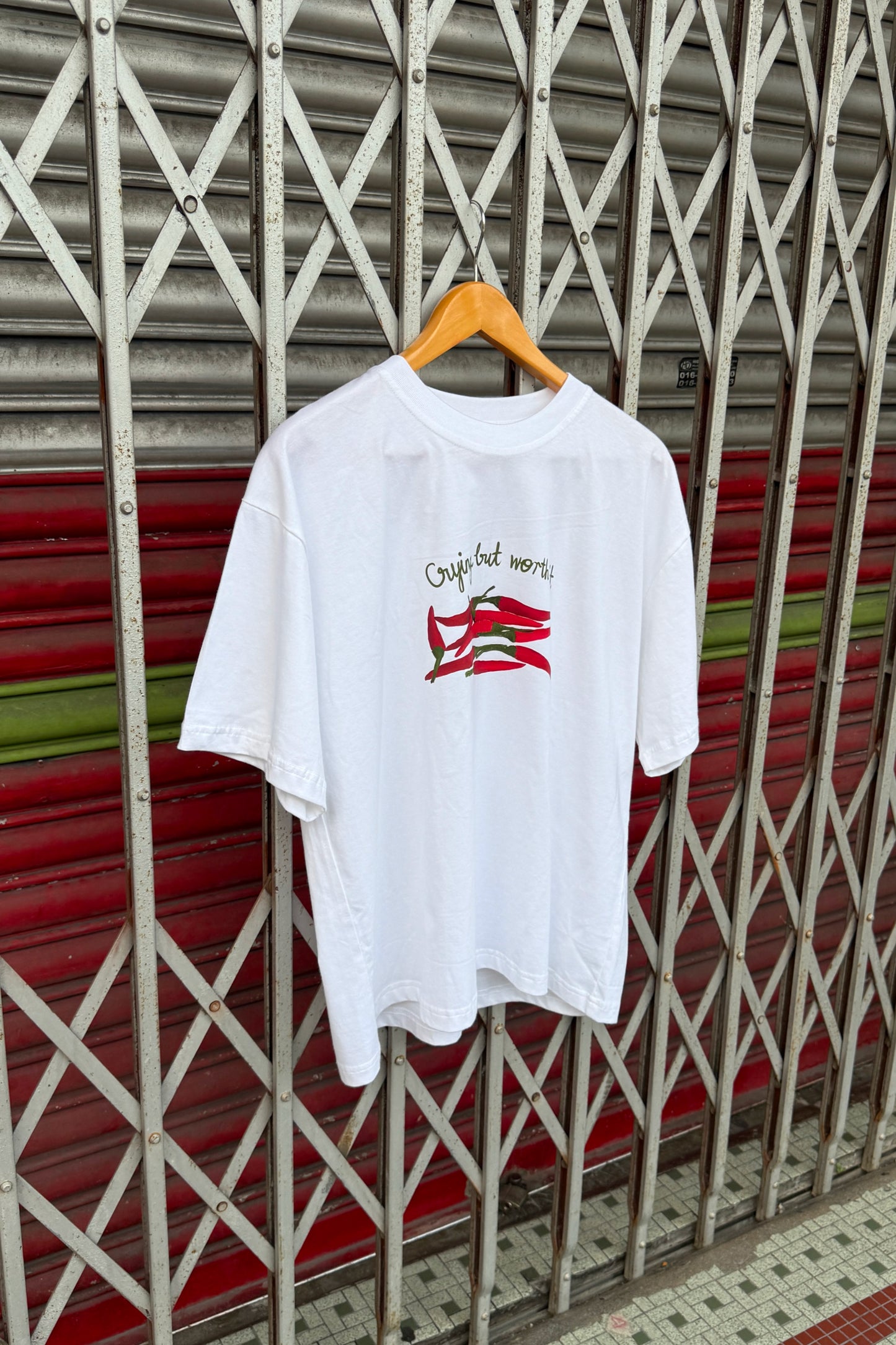 [Pre-order] Samfu Chillies Organic Cotton T-shirt