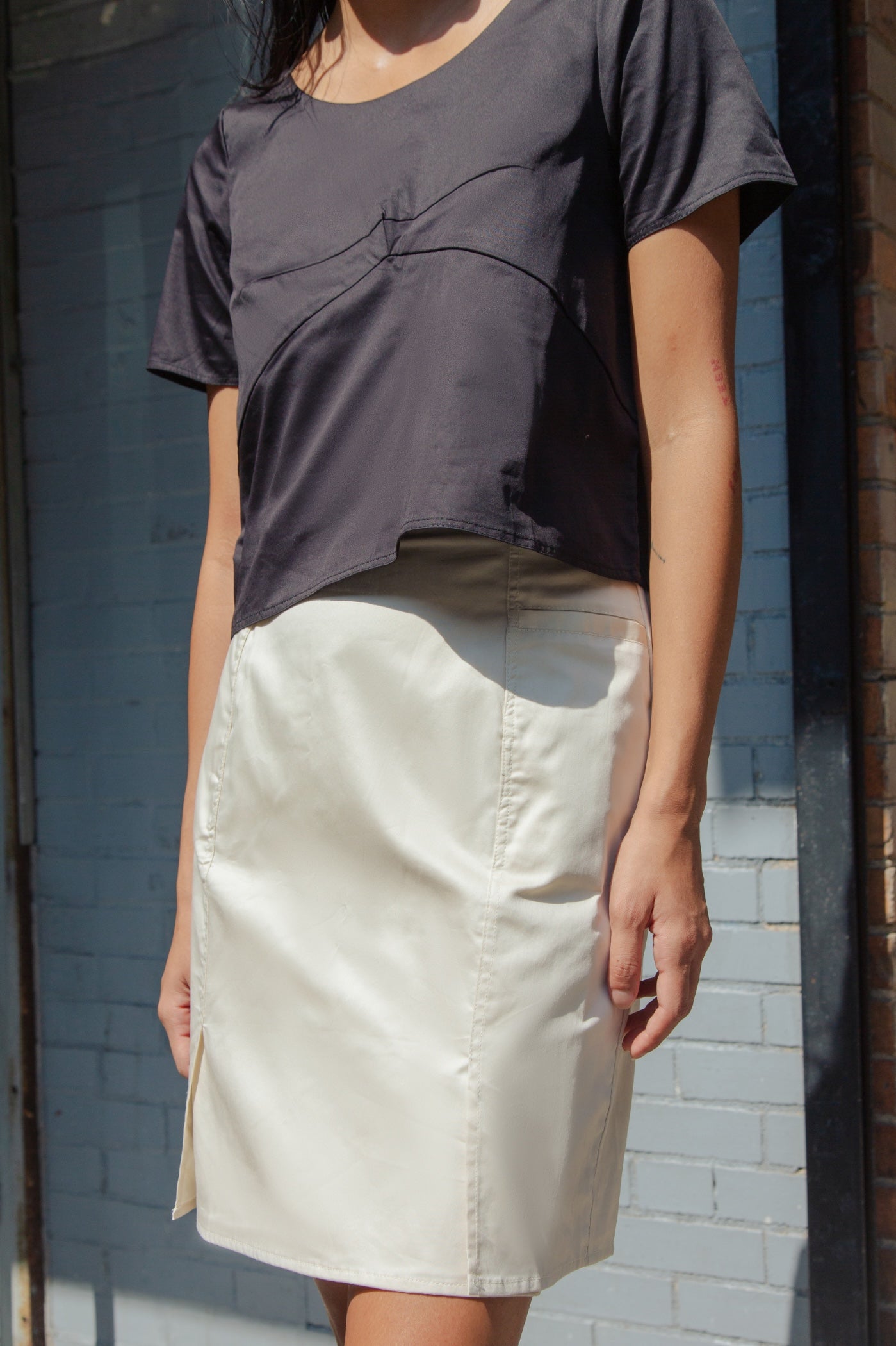 Core Skirt in navy (sample, size L)