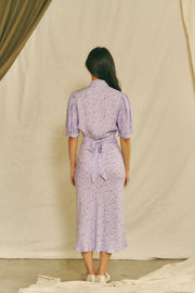 Big Sister Skirt in lilac blooms - Dear Samfu