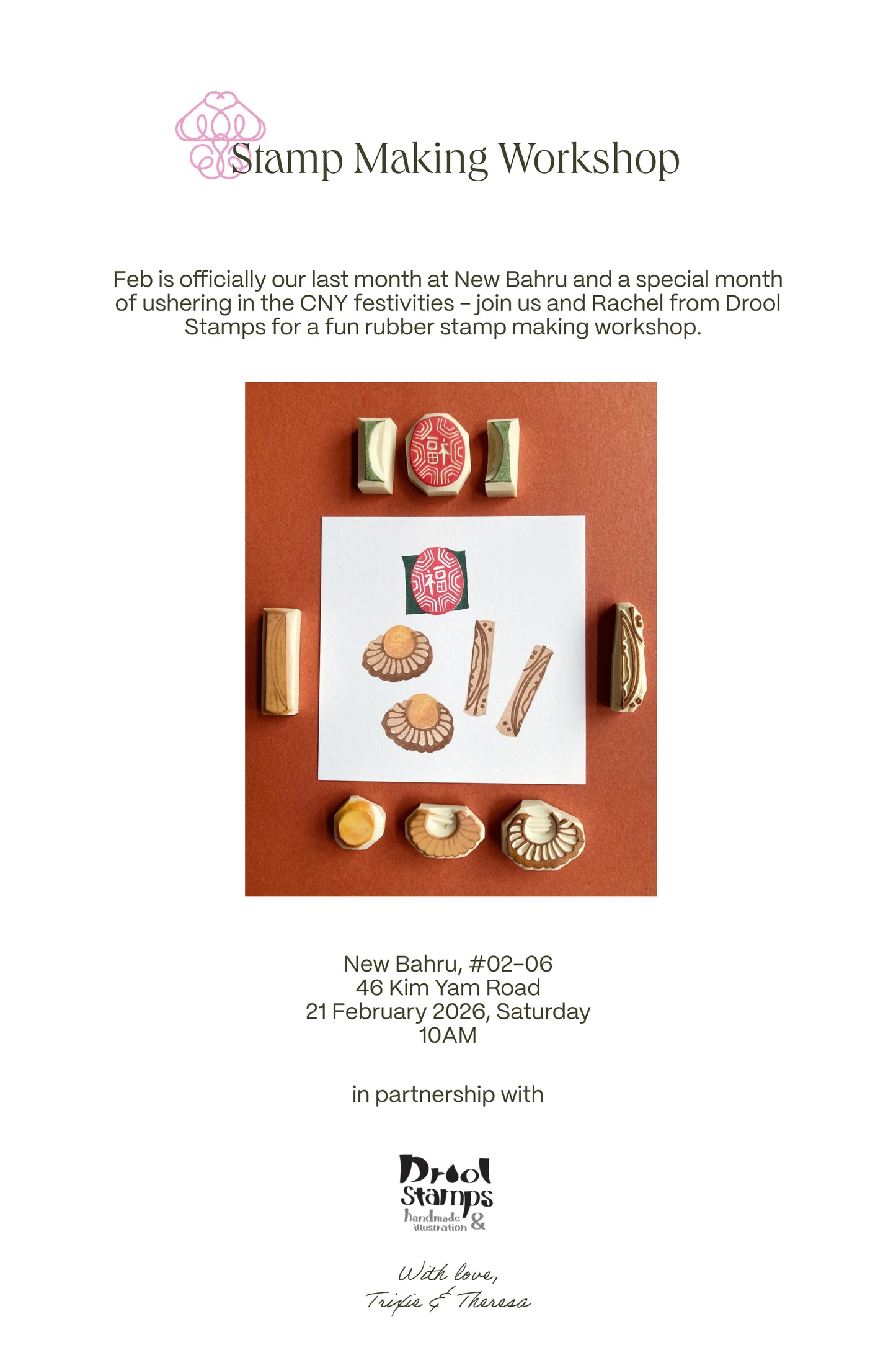 Stamp Making Workshop: House of Joy - Dear Samfu