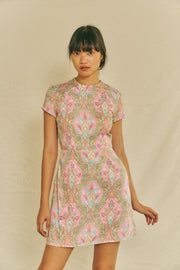 Cherish Mini Dress in paisley dream - Dear Samfu