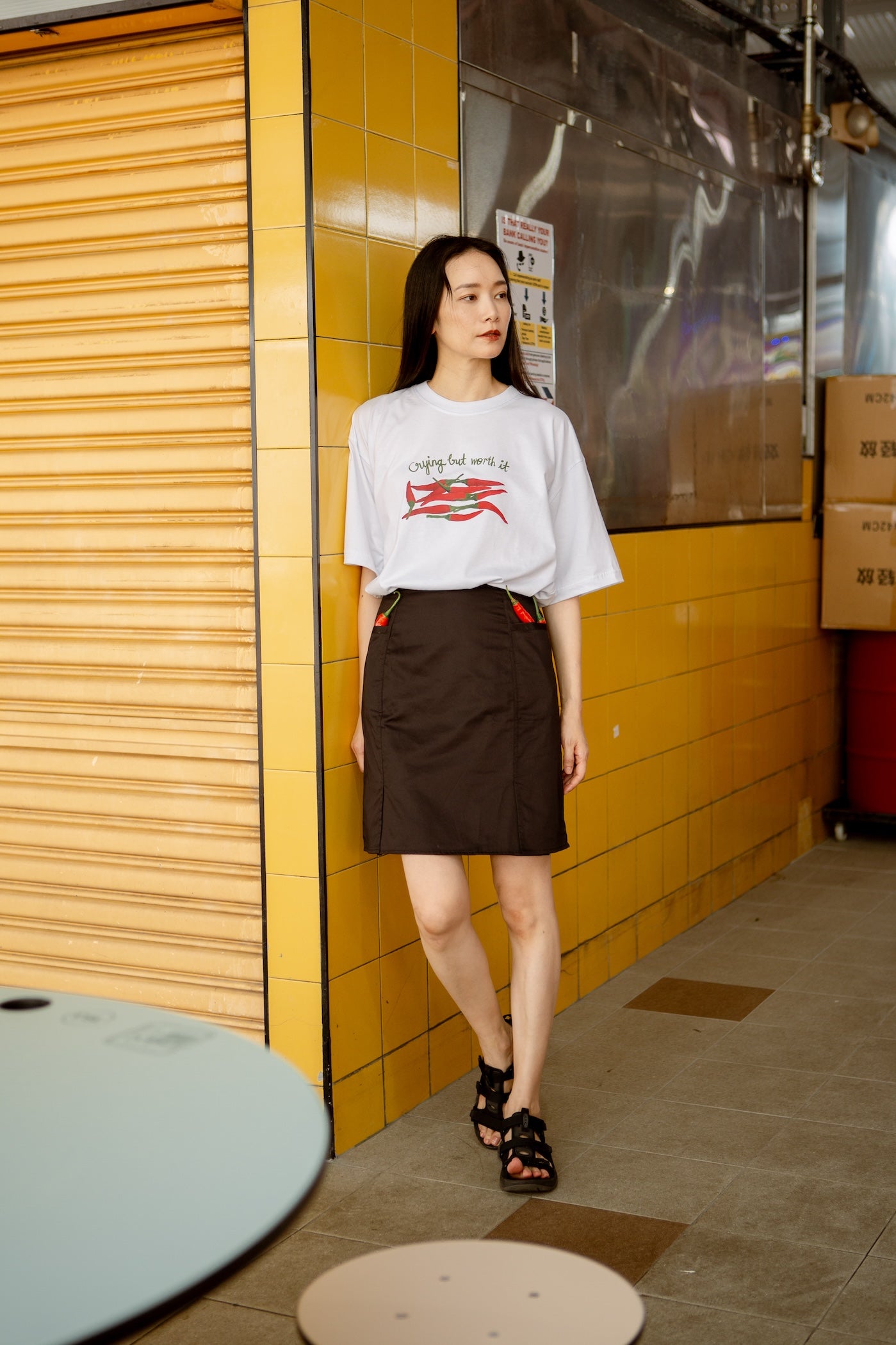 [Pre-order] Samfu Chillies Organic Cotton T-shirt