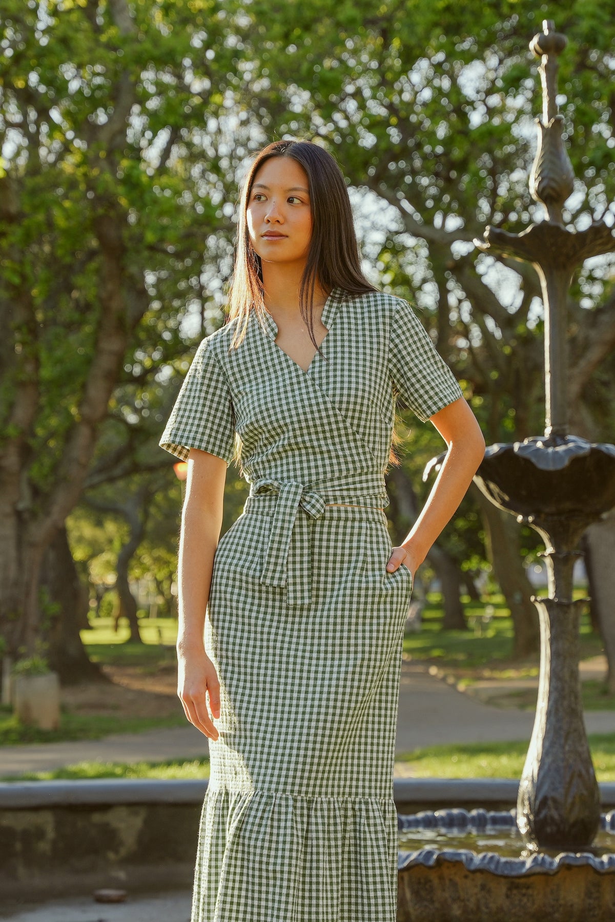 Moments Wrap Top - Dear Samfu