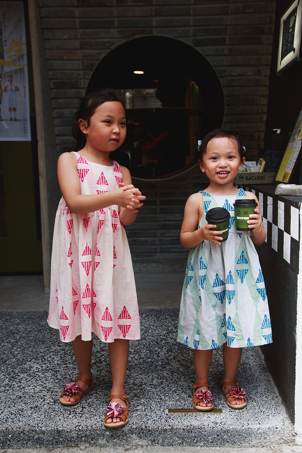 Garden Party Dress in Philippines Blue - Dear Samfu